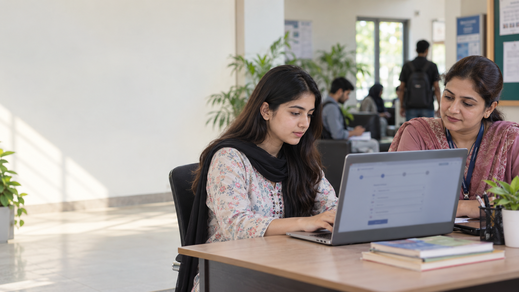 Guided online application support at BIT
