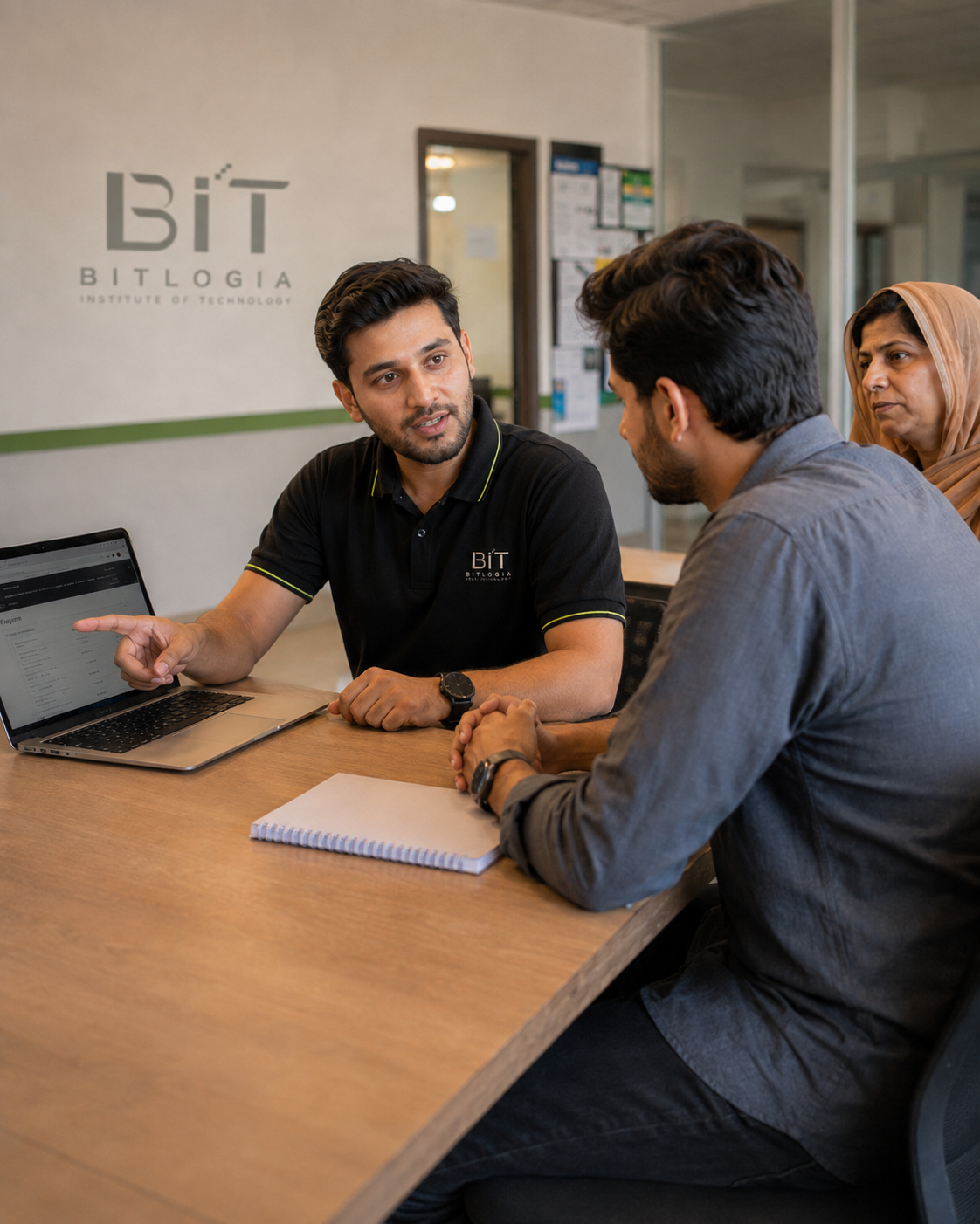 BIT Faisalabad campus visit and admissions conversation
